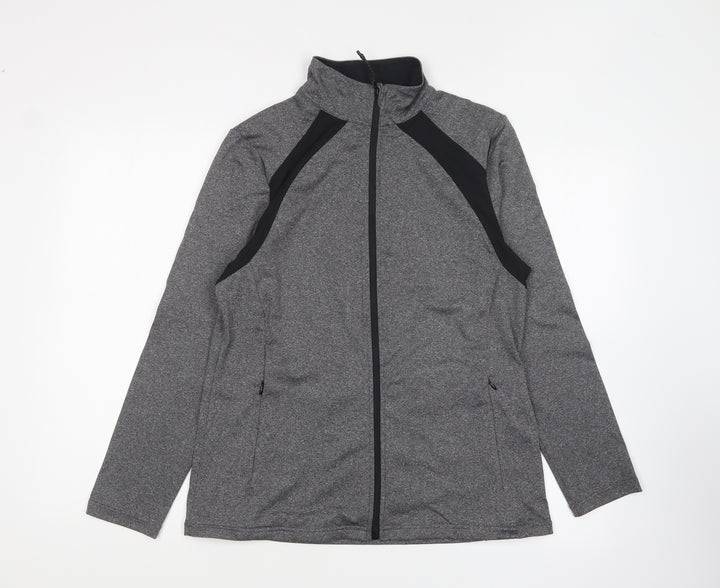 Dunnes Stores Womens Grey Jacket Size M Zip