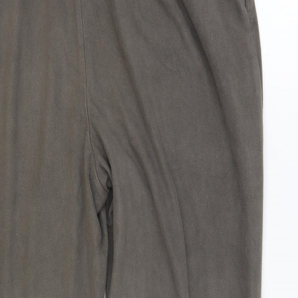 George Womens Grey Polyester Jogger Trousers Size 16 L27 in Regular Drawstring