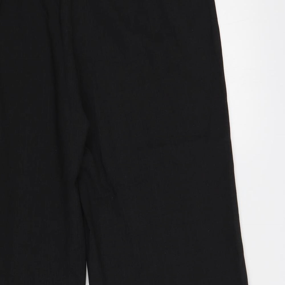 Taifun Womens Black Polyester Dress Pants Trousers Size 18 L30 in Regular Zip