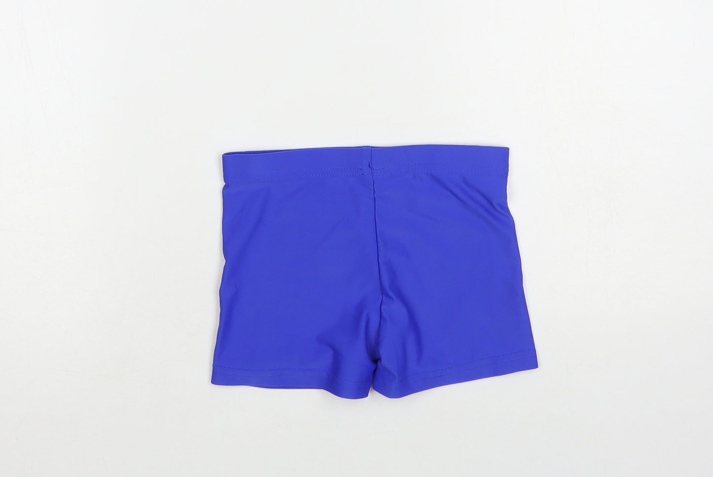 George Boys Blue Polyester Bermuda Shorts Size 5-6 Years Regular - Swim Shorts