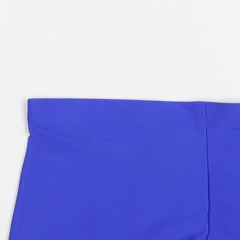 George Boys Blue Polyester Bermuda Shorts Size 5-6 Years Regular - Swim Shorts