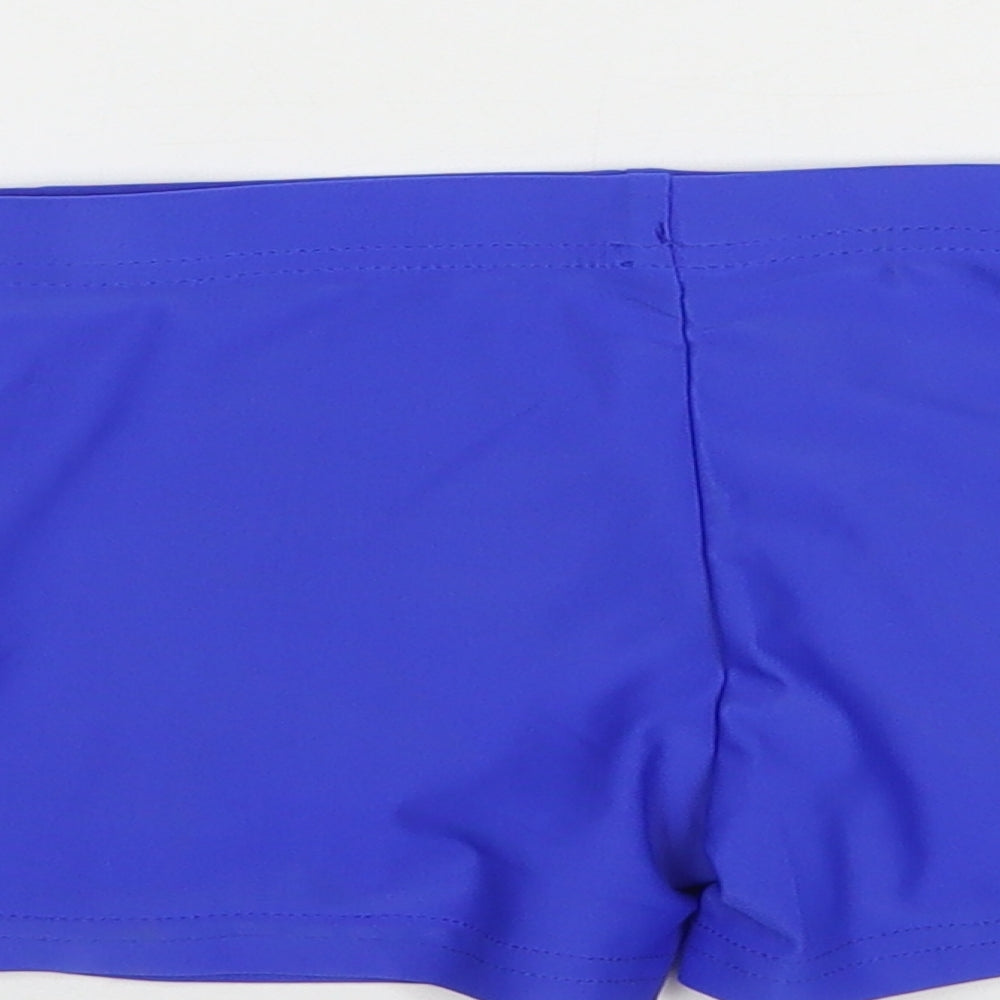George Boys Blue Polyester Bermuda Shorts Size 5-6 Years Regular - Swim Shorts