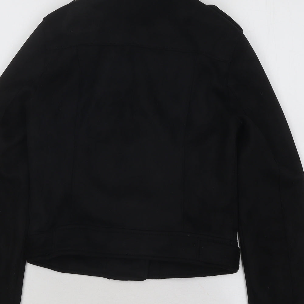 Primark Womens Black Jacket Size 6 Zip