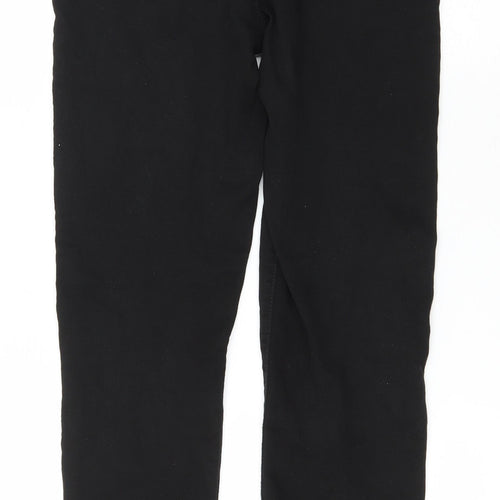 Denim Co. Womens Black Cotton Skinny Jeans Size 12 L28 in Regular Zip