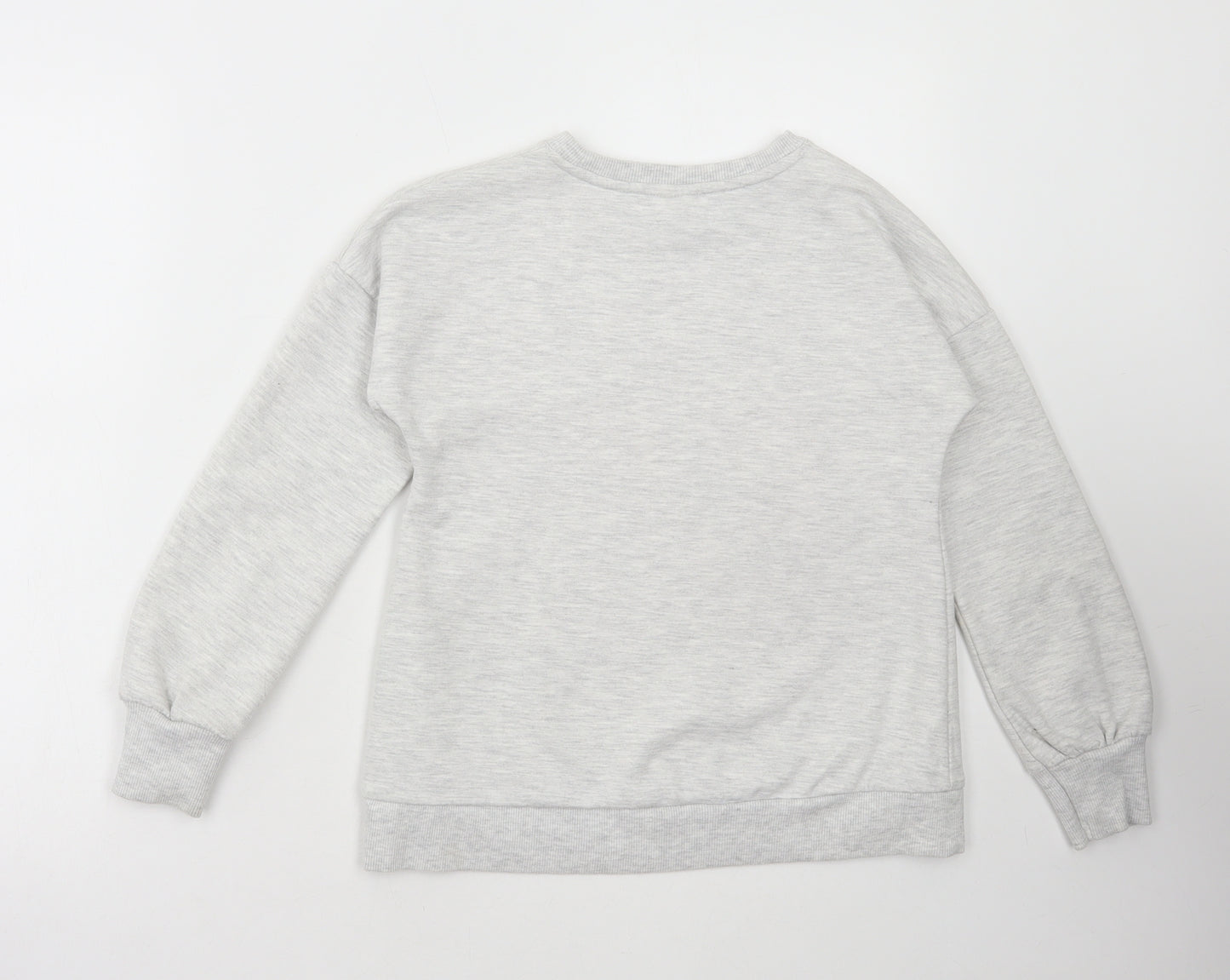 F&F Girls Red Animal Print Cotton Pullover Sweatshirt Size 10-11 Years Pullover - Brooklyn