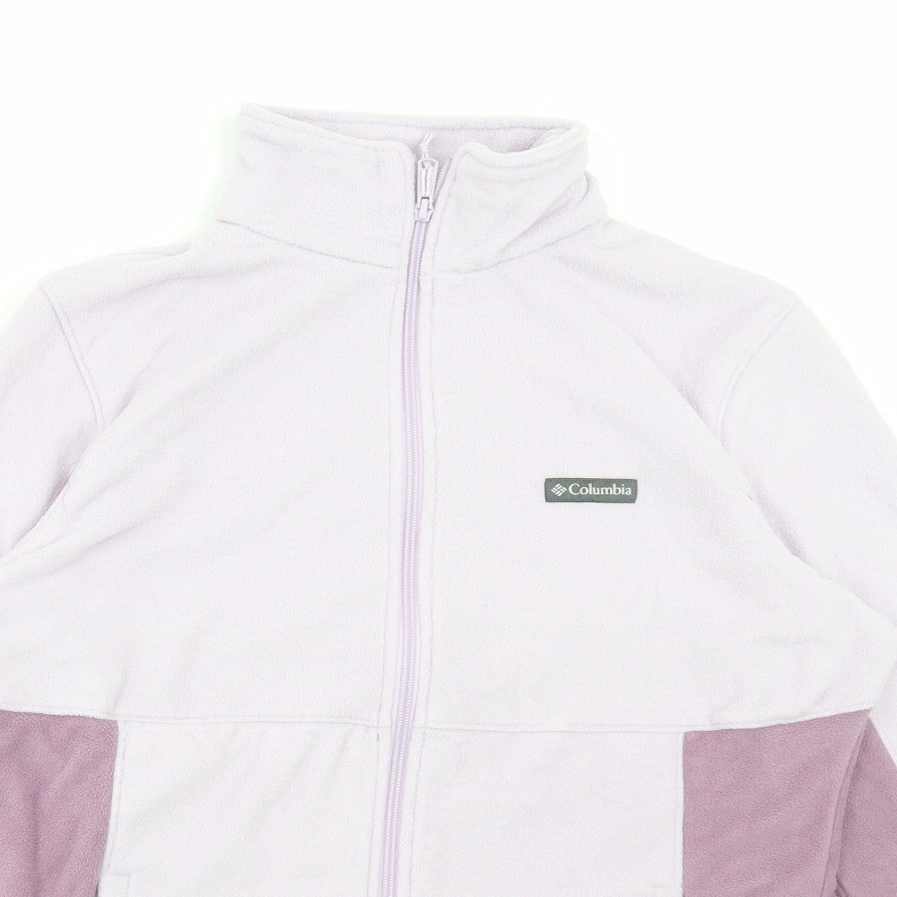 Columbia Womens Purple Jacket Size XL Zip