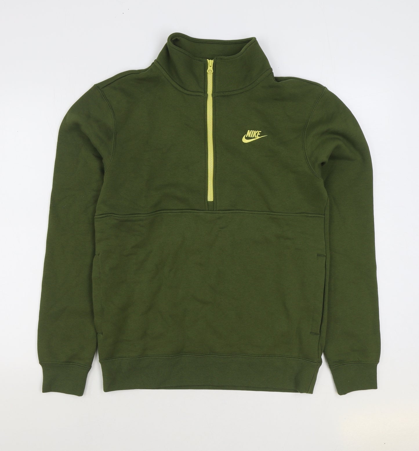 Nike Mens Green Jacket Size S Zip
