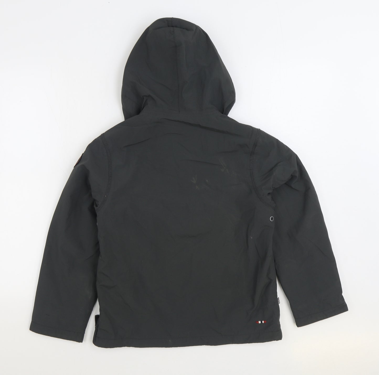 Napapijri Boys Grey Jacket Size 10 Years Zip