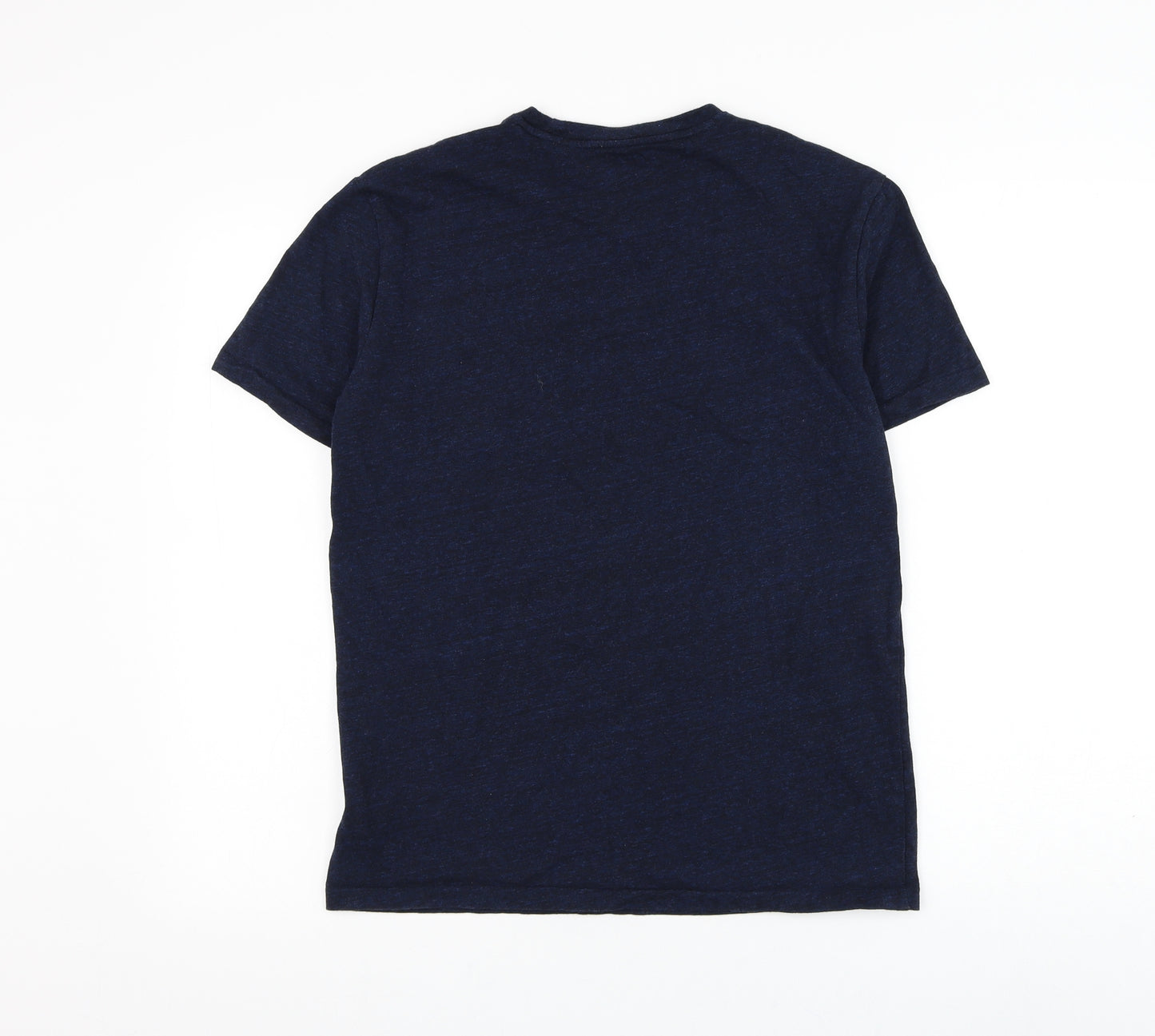 Polo Ralph Lauren Mens Blue Cotton T-Shirt Size S Round Neck