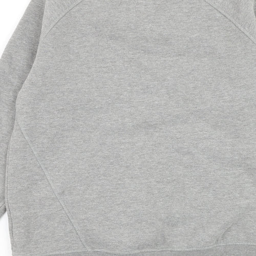 Golddigga Girls Grey Cotton Pullover Sweatshirt Size 13 Years Pullover