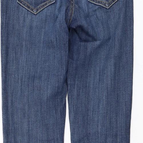 Gap Womens Blue Cotton Skinny Jeans Size 6 L29 in Regular Zip