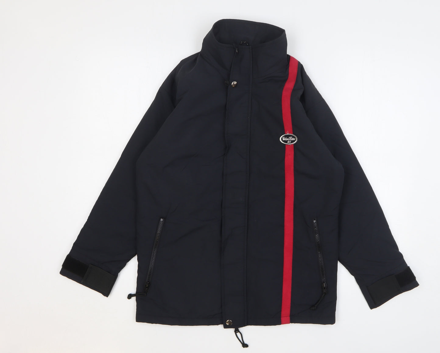 Wave Rave Womens Black Jacket Size M Zip