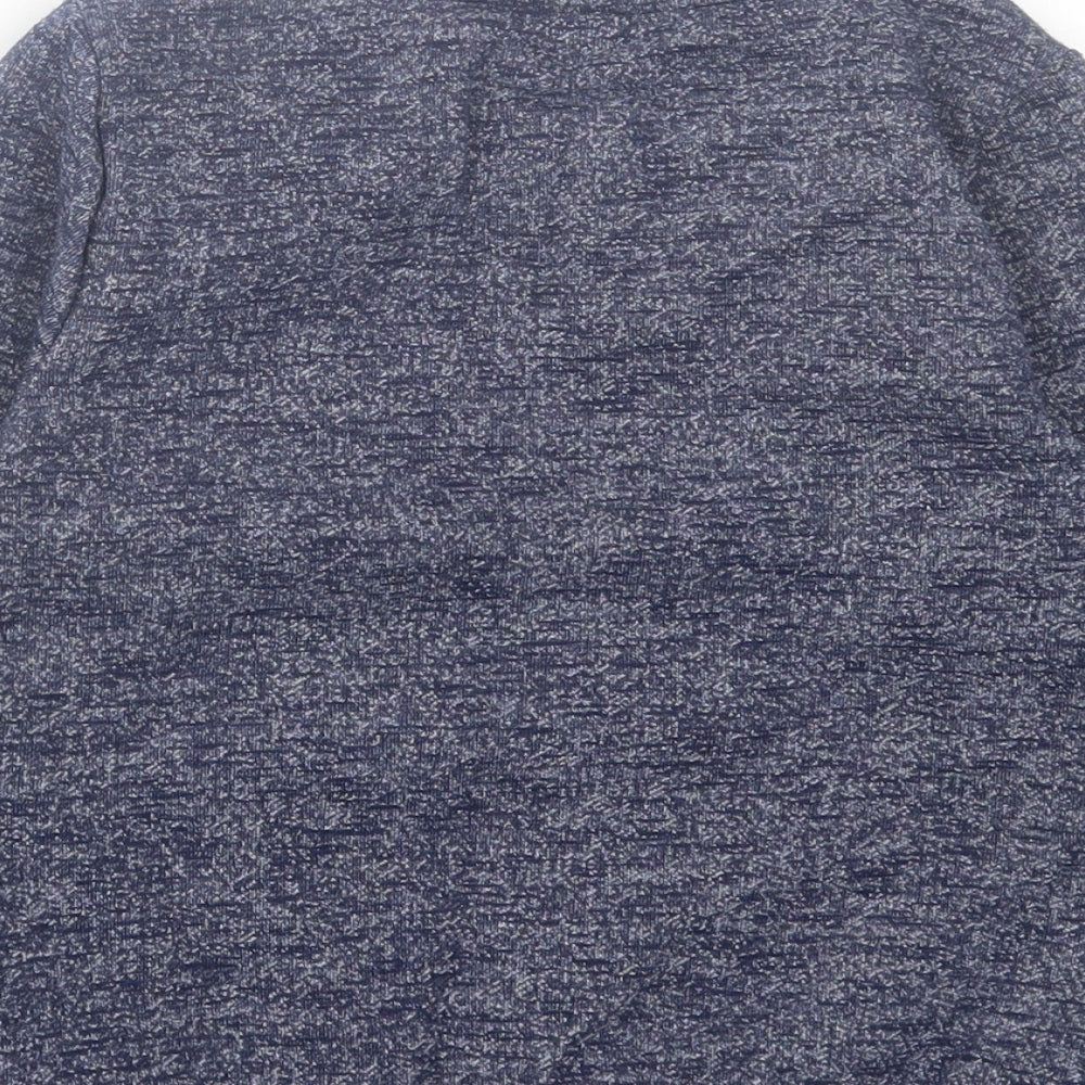 F&F Boys Blue Polyester Pullover Sweatshirt Size 6-7 Years Pullover - Christmas