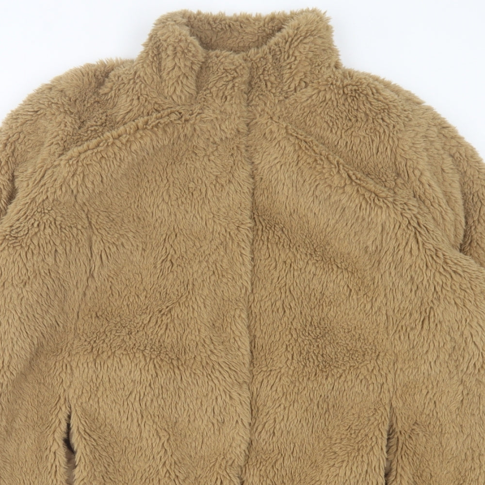 VERO MODA Womens Brown Jacket Size M Button