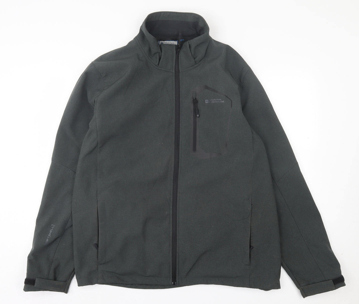 Moutain Warehouse Mens Green Jacket Size XL Zip