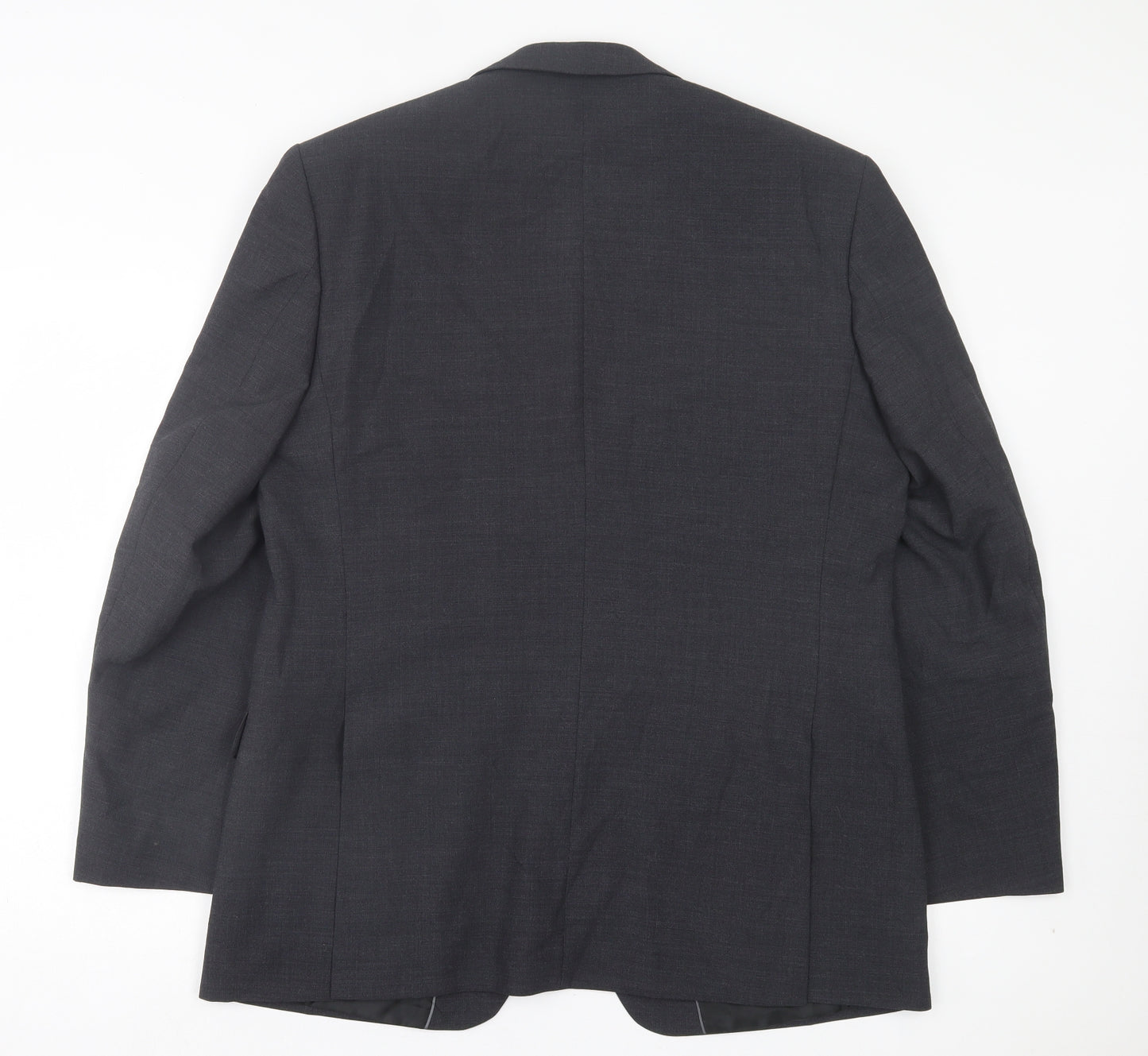 Studio Mens Grey Wool Jacket Suit Jacket Size 44