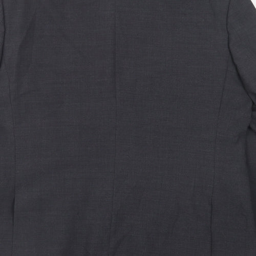 Studio Mens Grey Wool Jacket Suit Jacket Size 44