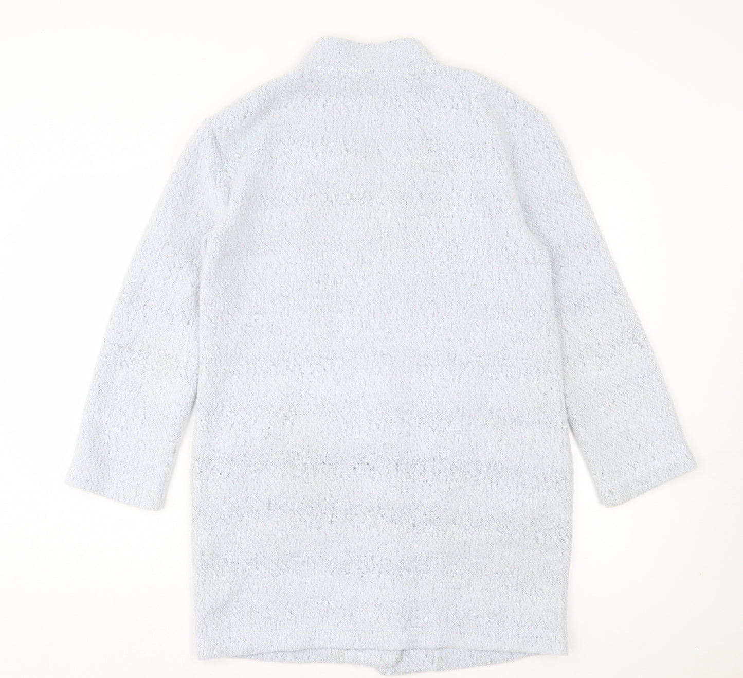 George Womens Blue V-Neck Polyester Cardigan Jumper Size 10
