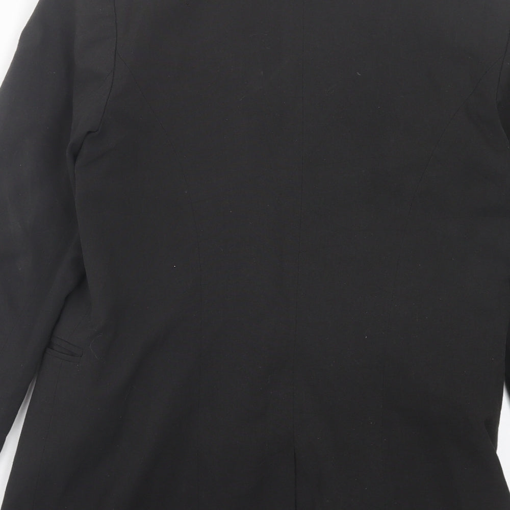 Pull&Bear Womens Black Jacket Blazer Size M Button