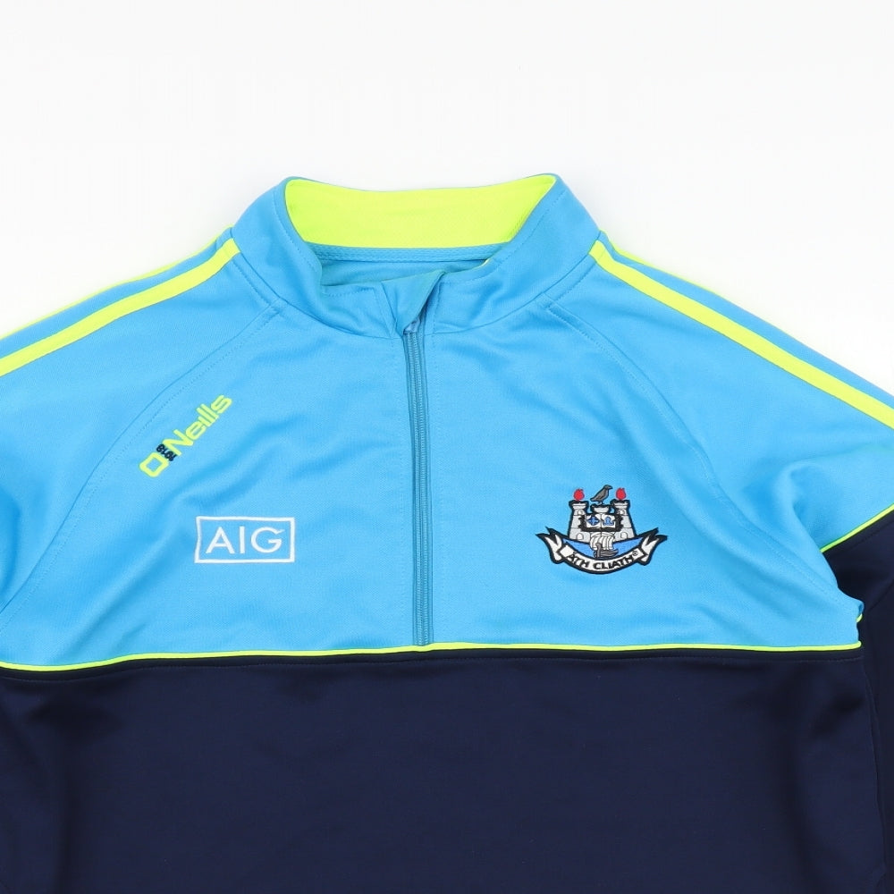 O'Neills Mens Blue Polyester Pullover Sweatshirt Size S - ATH Cliath