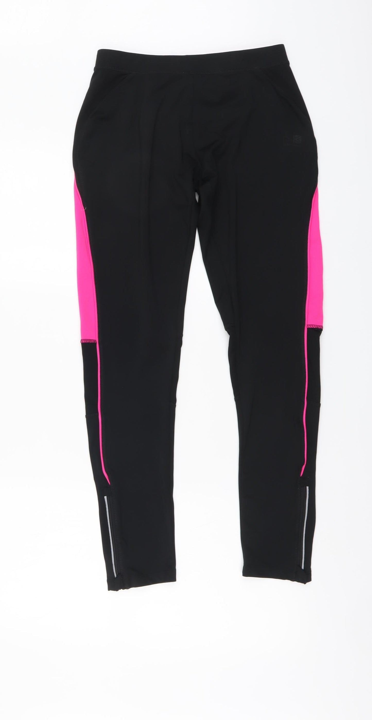 Karrimor Womens Black Polyester Jogger Leggings Size 14 L29 in Regular Button