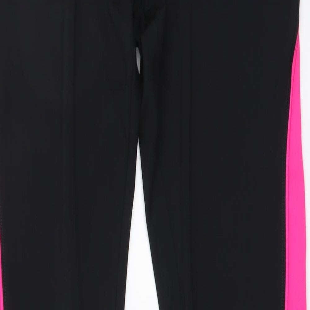 Karrimor Womens Black Polyester Jogger Leggings Size 14 L29 in Regular Button