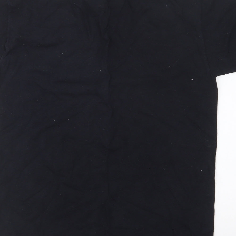 Fruit of the Loom Womens Blue Cotton Basic T-Shirt Size S Round Neck - JLS