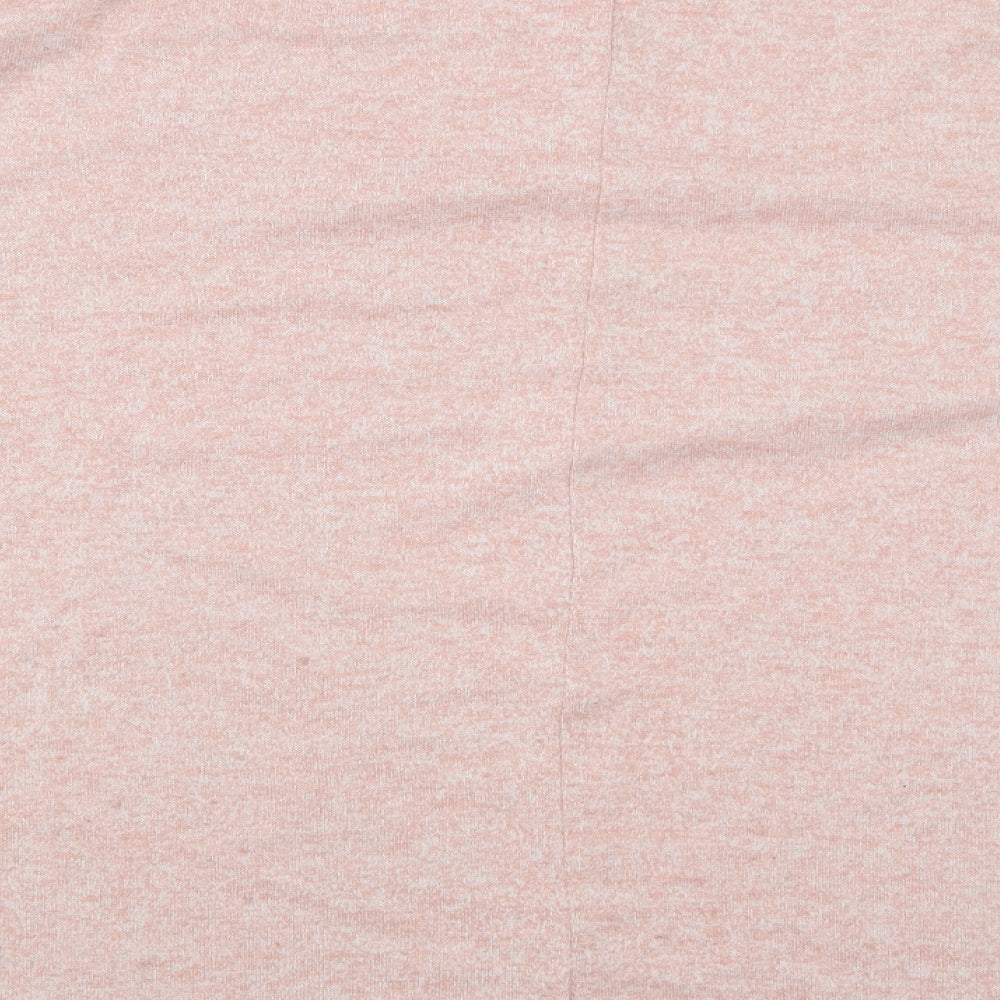 Papaya Womens Pink Round Neck Cotton Pullover Jumper Size 20