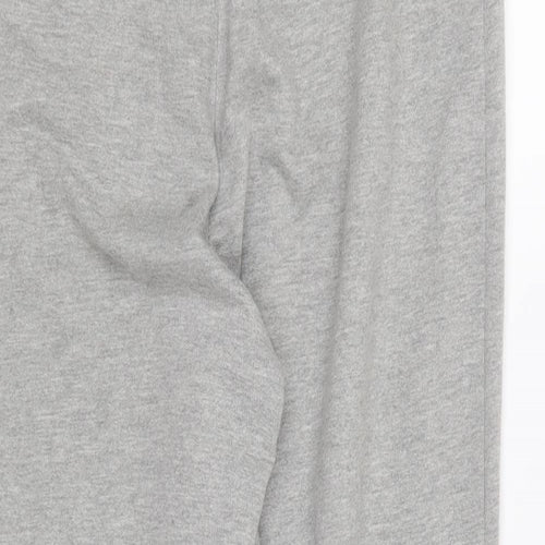 Dunnes Stores Womens Grey Polyester Jogger Trousers Size 10 L21 in Regular Drawstring - Malibu