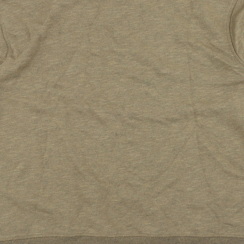 H&M Mens Brown Cotton Pullover Sweatshirt Size M