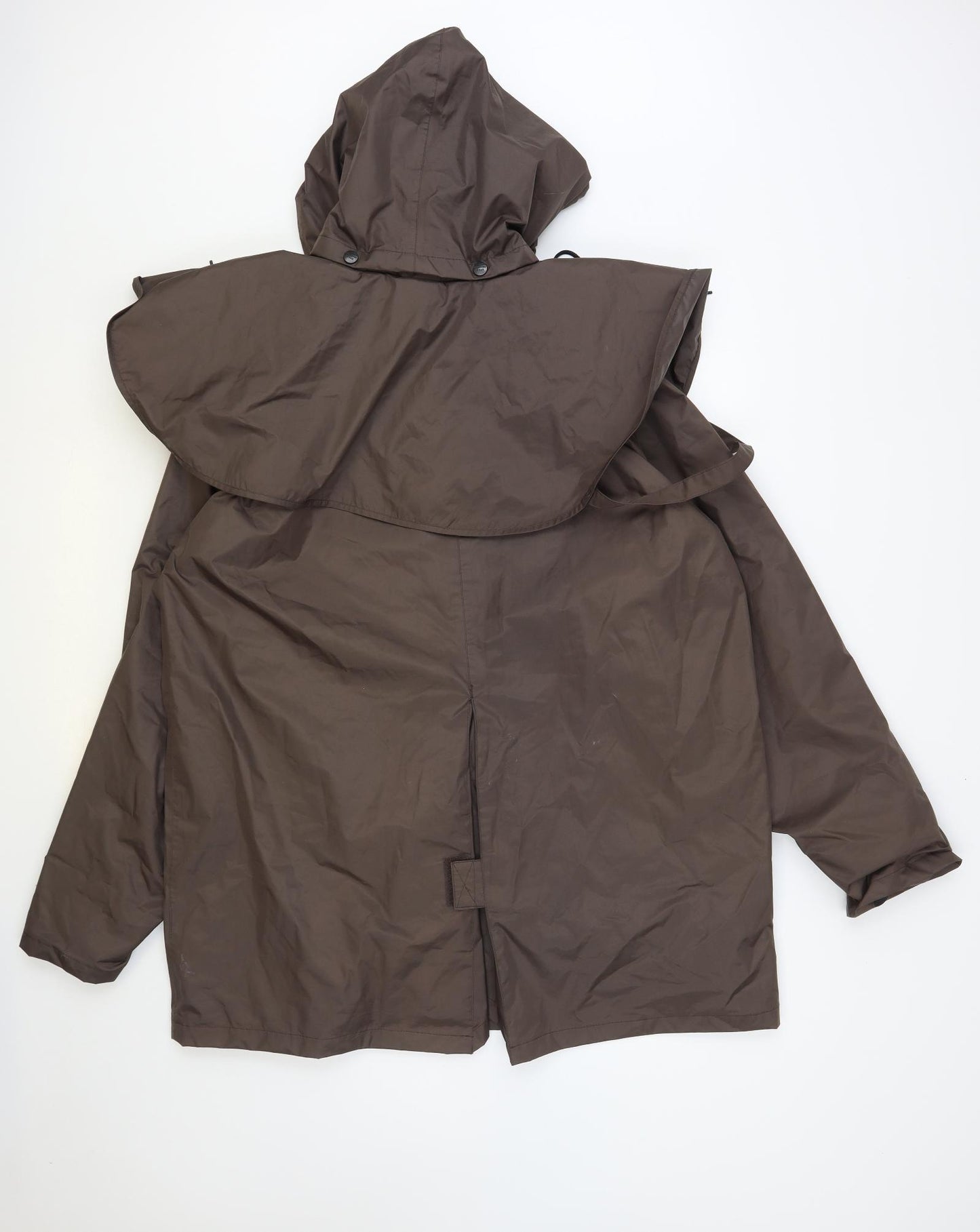 Country Wear Womens Brown Rain Coat Coat Size L Zip