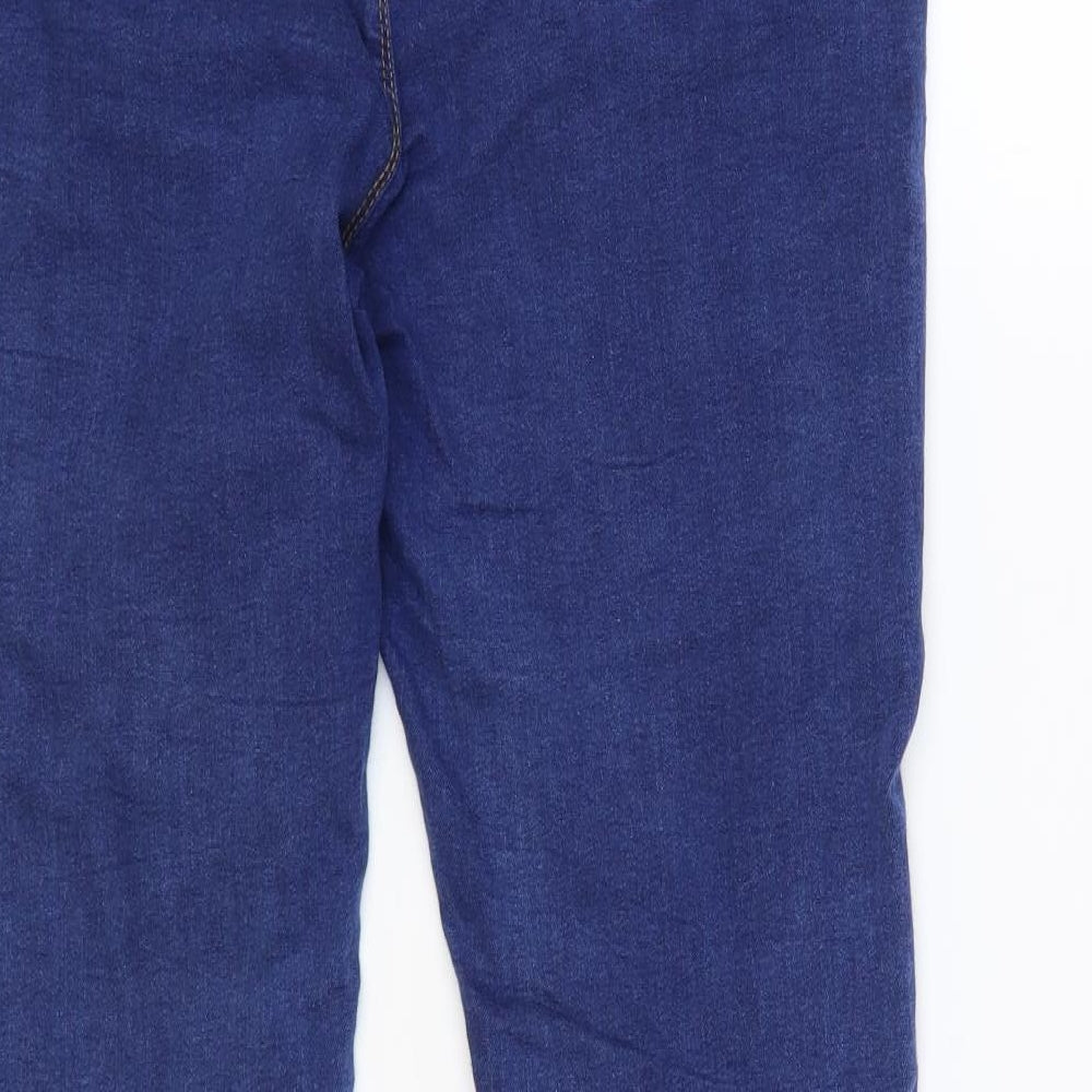 Dorothy Perkins Womens Blue Cotton Jegging Jeans Size 14 L33 in Regular