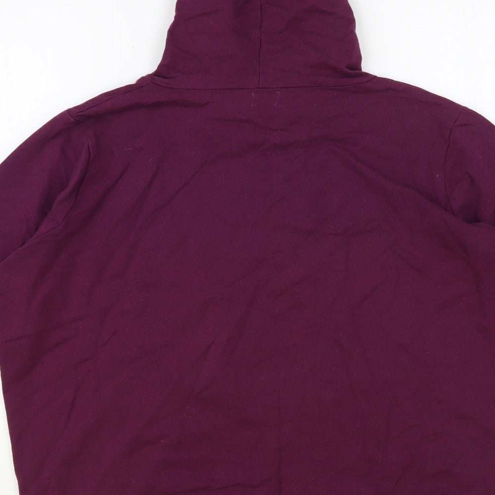 F&F Womens Purple Cotton Pullover Hoodie Size 20 Pullover - California