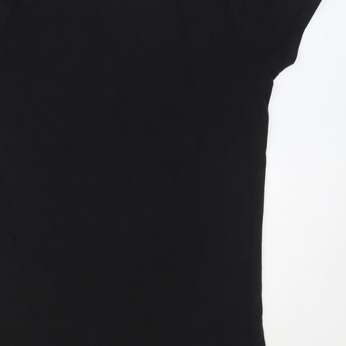 Primark Boys Black Cotton Pullover T-Shirt Size 12-13 Years Crew Neck Pullover - Playstation