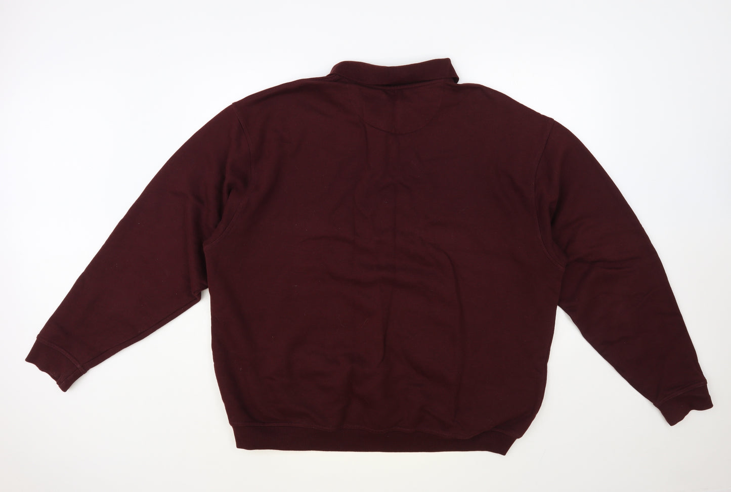 EWM Mens Purple Cotton Pullover Sweatshirt Size XL