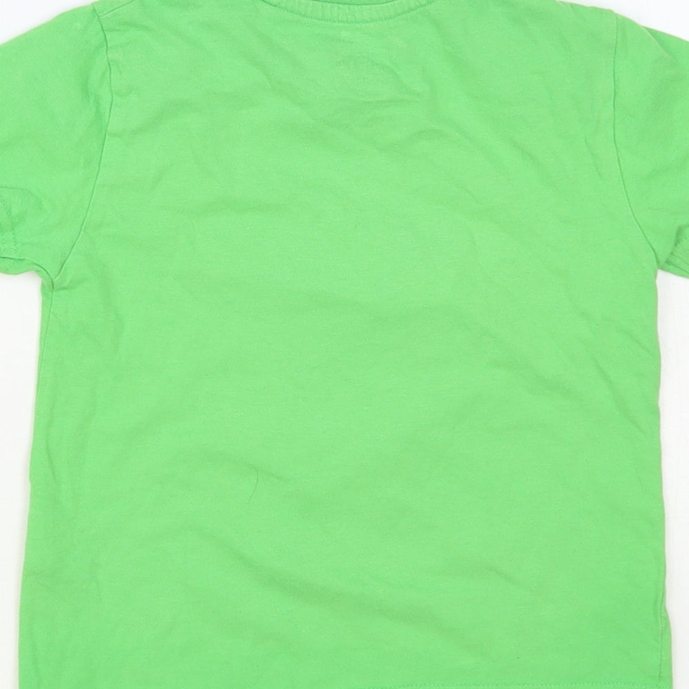 Primark Boys Green Cotton Pullover T-Shirt Size 3-4 Years Crew Neck Pullover - Toy Story