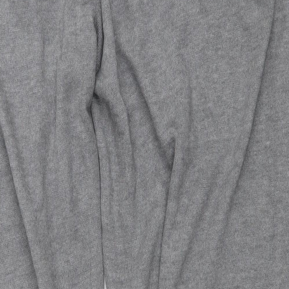 Dazy Womens Grey Polyester Sweatpants Trousers Size XL L26 in Regular Drawstring - Drawstring cuffs