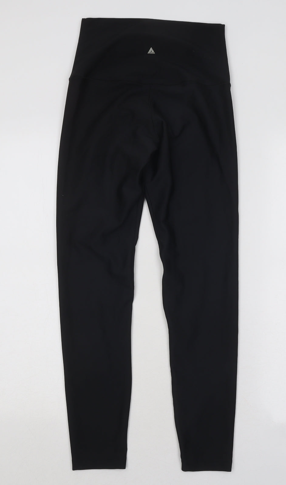 NEXT Womens Black Polyester Compression Leggings Size 12 L24 in Regular