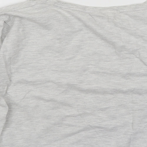Primark Womens Grey Cotton Pullover Sweatshirt Size 12 Pullover - Duvet Day Disney