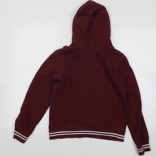 H&M Girls Red Cotton Pullover Hoodie Size 11-12 Years Pullover - New York City