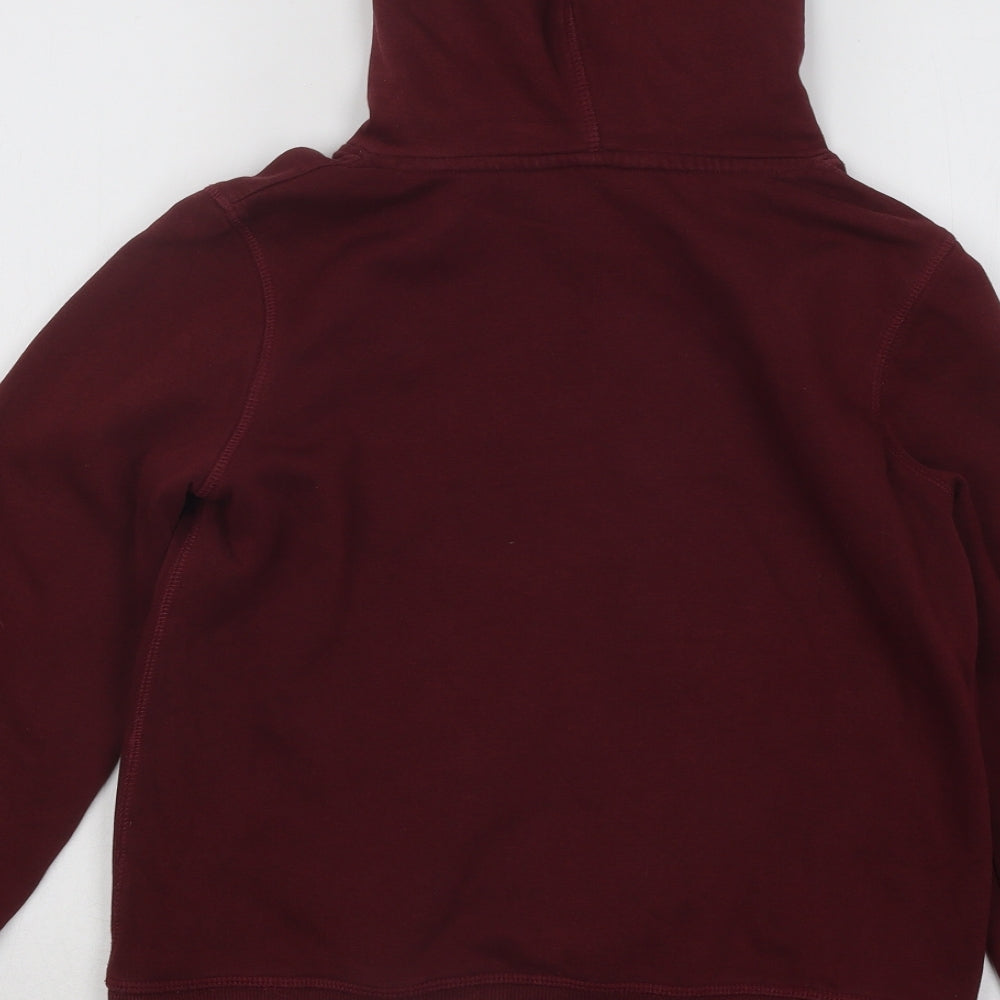 H&M Girls Red Cotton Pullover Hoodie Size 11-12 Years Pullover - New York City