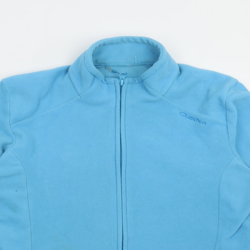 Preworn Womens Blue Jacket Size S Zip