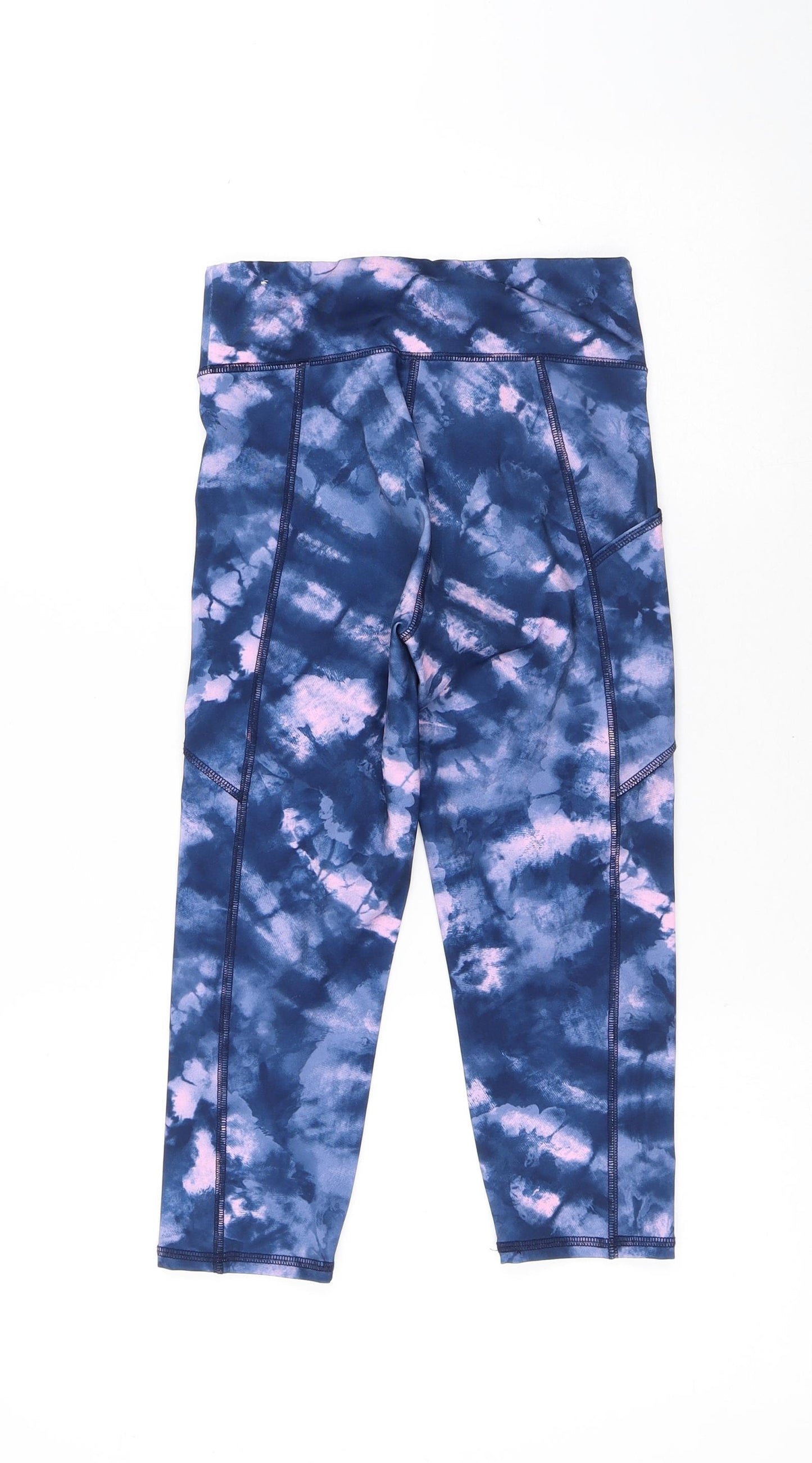 Abercrombie & Fitch Girls Multicoloured Polyester Sweatpants Trousers Size 11-12 Years Regular
