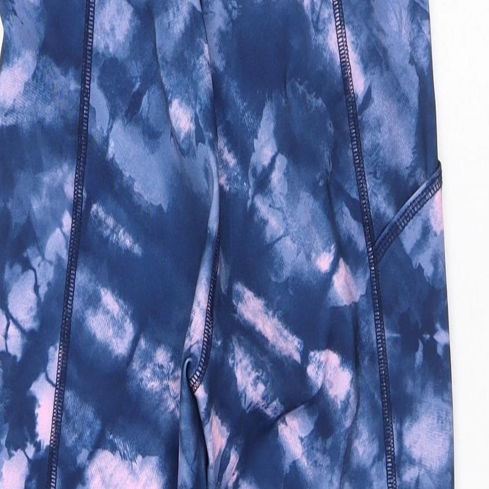 Abercrombie & Fitch Girls Multicoloured Polyester Sweatpants Trousers Size 11-12 Years Regular