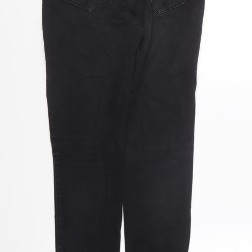 Only Womens Black Cotton Skinny Jeans Size 30 in L28 in Regular Button