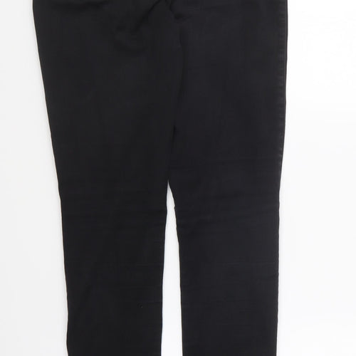 Only Womens Black Cotton Skinny Jeans Size 34 in L30 in Regular Button