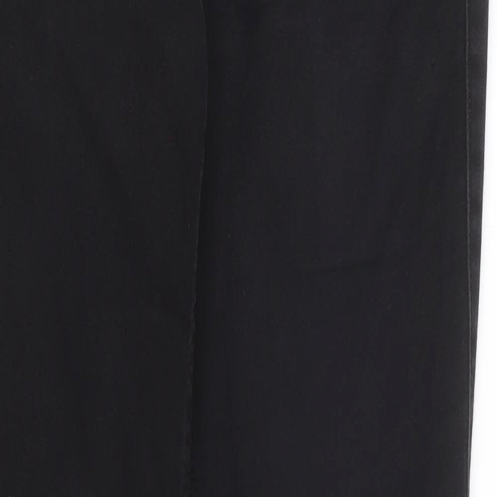 Only Womens Black Cotton Skinny Jeans Size 34 in L30 in Regular Button