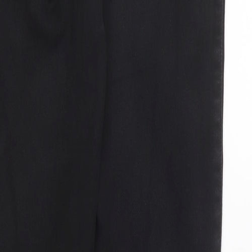 Only Womens Black Cotton Skinny Jeans Size 34 in L30 in Regular Button