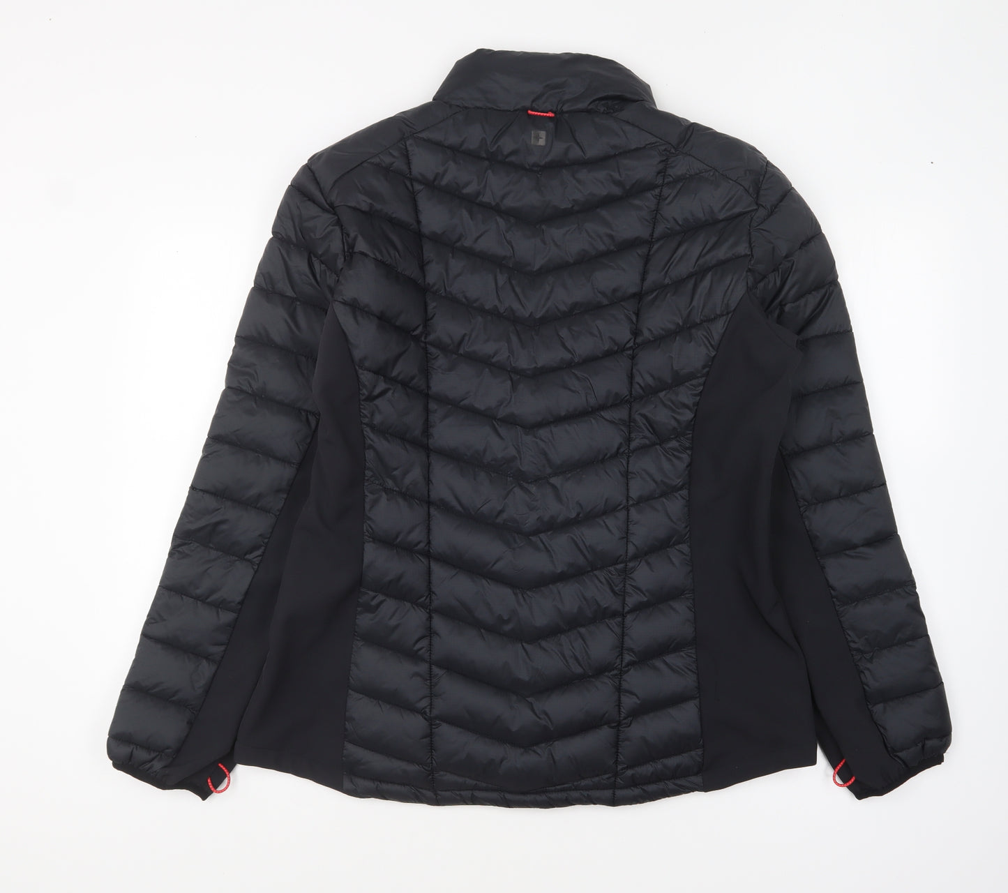 Mountain Warehouse Womens Black Puffer Jacket Coat Size 16 Zip