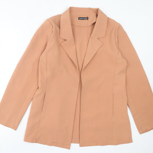 SheIn Womens Orange Jacket Size L